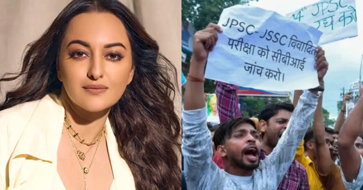 Sonakshi Sinha Supports Jharkhand Students Protesting Over Exam Irregularities