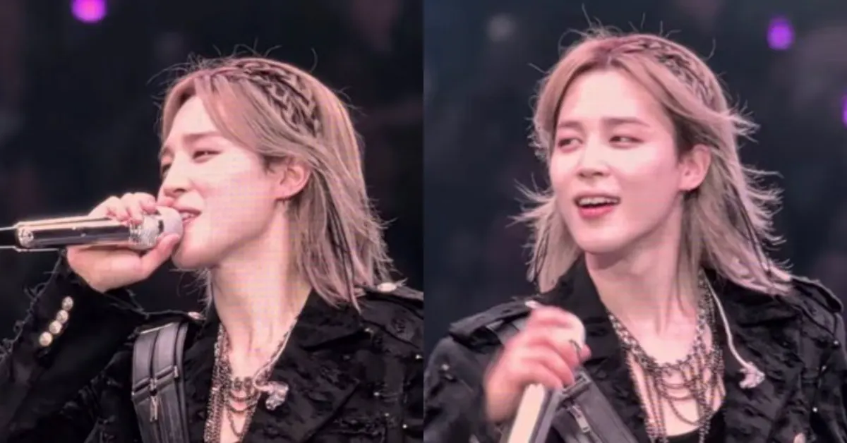 BTS Jimin Turns Heads With Braided Hairstyle at ARIRANG Foxborough Day 2 Concert
