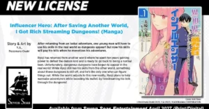 webp 8 1 Seven Seas Licenses ‘Influencer Hero’ Manga Where a Isekai Hero Makes Money Streaming Dungeon Runs