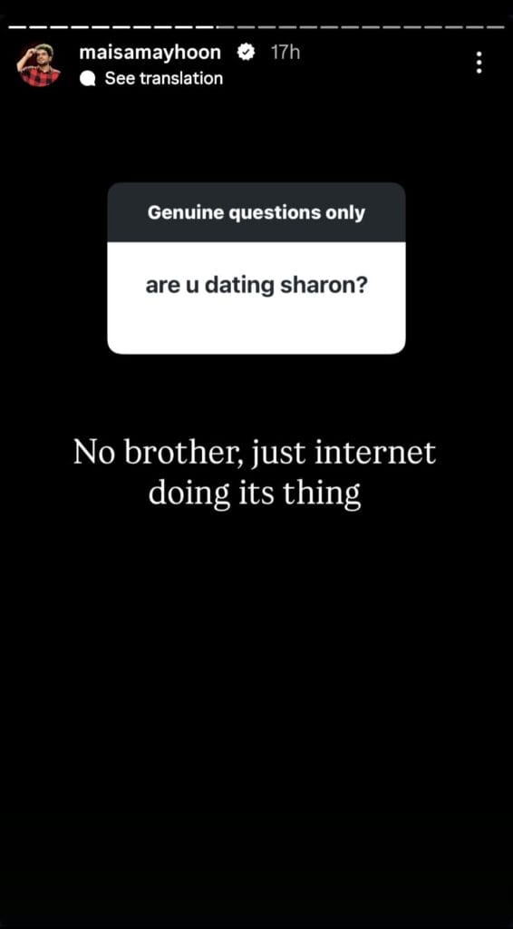 Samay Raina on dating rumours with Sharon Verma.
