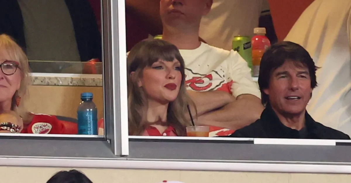 Denver Broncos v Kansas City Chiefs Source Getty Tom Cruise Reveals What He and Taylor Swift Talked About at Chiefs Game