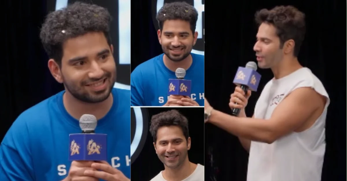 Samay Raina roasted Varun Dhawan on Indias Got Latent Samay Raina Mimics Varun Dhawan’s Viral Smile, Leaves Bollywood Star Speechless on India’s Got Latent