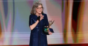 Sally Field Wins Historic Fourth Emmy at 79 for Remarkably Bright Creatures; Calls Out Paramount Warner Bros Merger in Powerful Speech