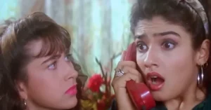 Raveena Tandon Recalls How a Simple Juice Offer Ended Andaz Apna Apna Cold War With Karisma Kapoor