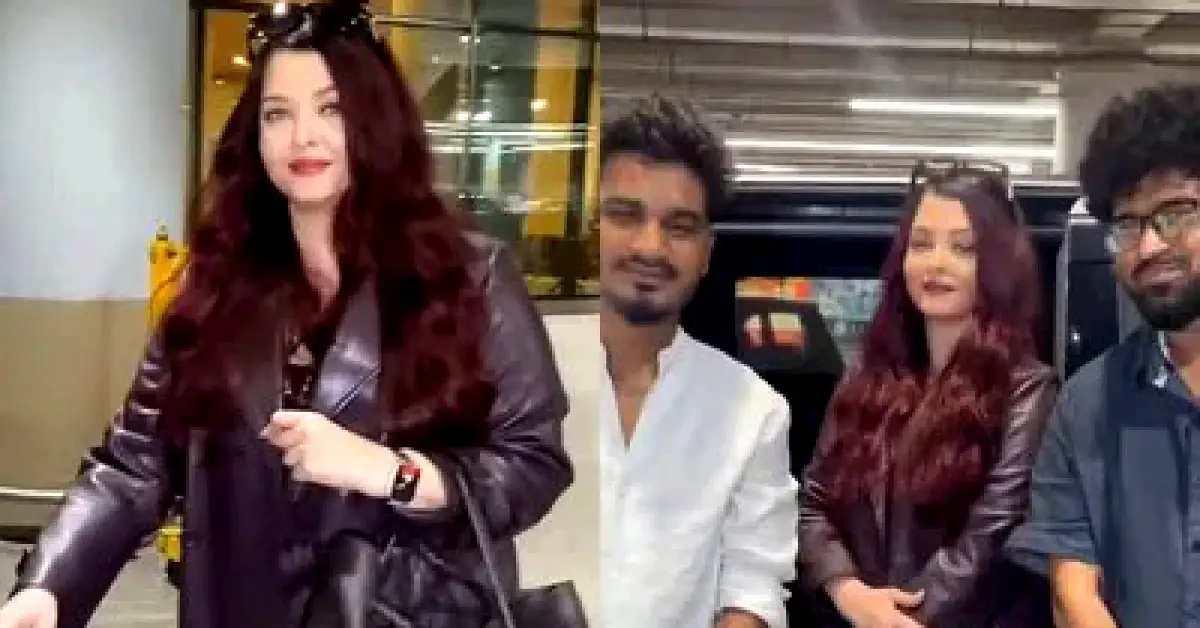 nexus image 42kb 2026 09 30T145731.564 Aishwarya Rai Returns to India After Paris Fashion Week, Greets Paparazzi With Folded Hands