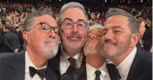 Jimmy Kimmel’s Bearded Selfie With Late Night Hosts At Emmys 2026 Leaves Fans Asking Where Seth Meyers Is: Recap, Fan Reactions And More