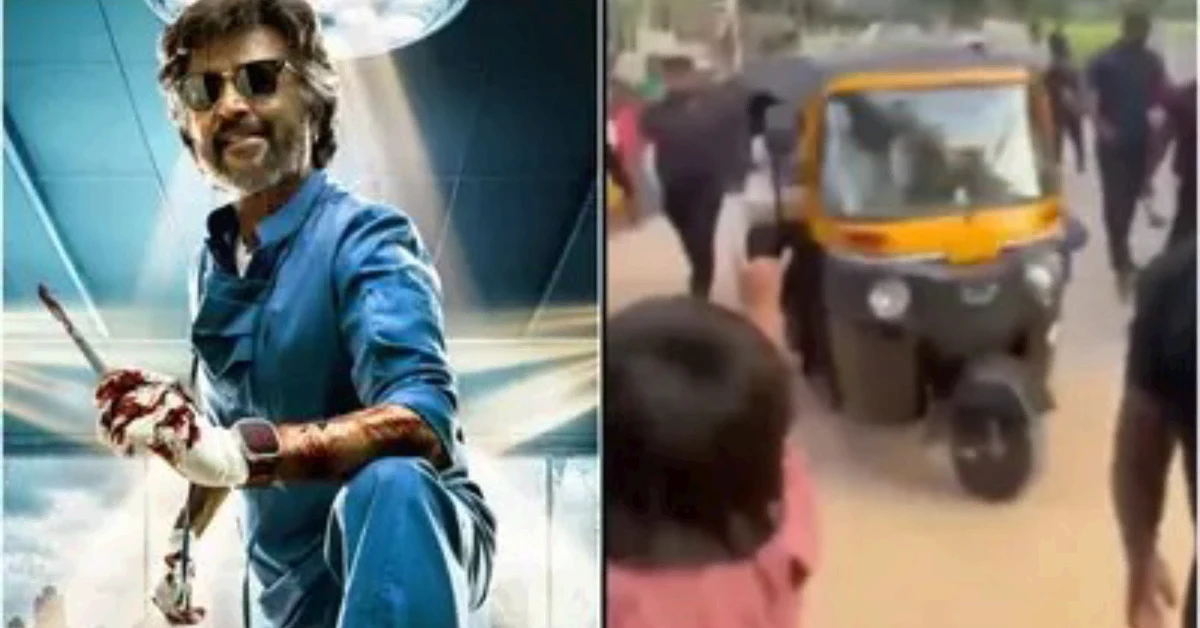Rajinikanth Arrives at Dharman Set in Mysuru in Auto-Rickshaw, Videos Go Viral