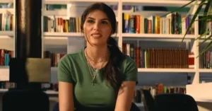 Elnaaz Norouzi said her character in The Fix delivers a significant surprise near the climax. Credit Briarcliff Entertainment Elnaaz Norouzi Says Hollywood Role Came From Talent, Not Connections: “I Wasn’t Chosen Because I’m Somebody’s Friend”
