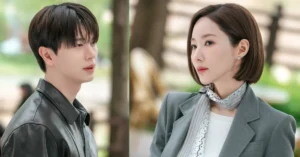 Park Min Young and Yook Sungjae Clash in Nine to Six First Stills: Phone Held Hostage, Legal Clauses, and a Very Bad First Impression