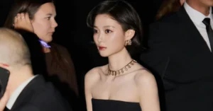 Kim Yoo Jung Stuns Paris in Black Messika Gown at Grand Palais High Jewelry Show