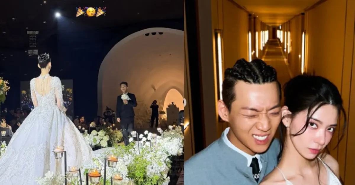 image 2026 10 19T015535.157 Rapper Yang Hong Won and Model Won Hyun Joo Wedding: Rapper Marries Model After Eight Years, Daughter Lua Is Flower Girl