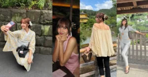 image 2026 10 19T022658.965 BLACKPINK Lisa Japan Trip Fashion: Kimono, Cutout Bodysuit and Louis Vuitton Bags Steal the Spotlight